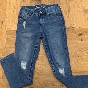 Seven7 Tummyless Skinny Jeans SZ10